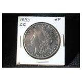1883 CC MORGAN SILVER DOLLAR