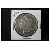 1884 S MORGAN SILVER DOLLAR