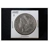 1885 S MORGAN SILVER DOLLAR
