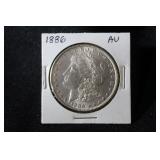 1886 MORGAN SILVER DOLLAR