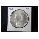 1887 MORGAN SILVER DOLLAR