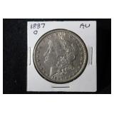 1887 O MORGAN SIVLER DOLLAR