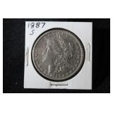 1887 S MORGAN SILVER DOLLAR