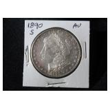 1890 S MORGAN SILVER DOLLAR