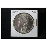 1891 S MORGAN SILVER DOLLAR