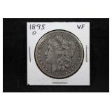 1895 O MORGAN SILVER DOLLAR