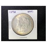 1896 MORGAN SILVER DOLLAR