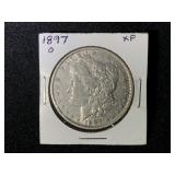 1897 O MORGAN SILVER DOLLAR