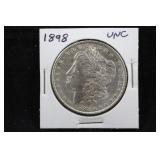 1898 MORGAN SILVER DOLLAR