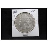 1902 0 MORGAN SILVER DOLLAR