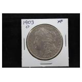 1903 0 MORGAN SILVER DOLLAR