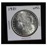 1921 MORGAN SILVER DOLLAR