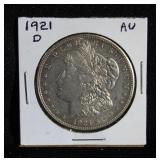 1921 D MORGAN SILVER DOLLAR