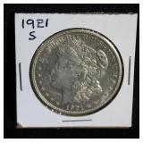 1921 S MORGAN SILVER DOLLAR