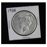 1926 PEACE SILVER DOLLAR
