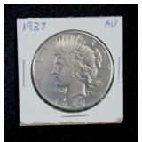1927 PEACE SILVER DOLLAR
