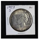 1927 S PAECE SILVER DOLLAR
