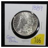 1889 MORGAN SILVER DOLLAR