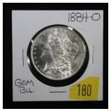 1884 O MORGAN SILVER DOLLAR