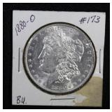1880 O MORGAN SILVER DOLLAR