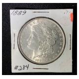 1889 MORGAN SILVER DOLLAR
