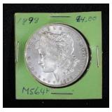 1898 MORGAN SILVER DOLLAR
