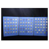 NEAR COMPLETE MERCURY HEAD DIME COLLECTION