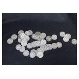 (50) MECRURY HEAD DIMES( MIXED DATES