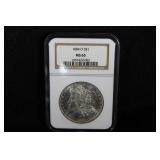 1884 O MORGAN SILVER DOLLAR