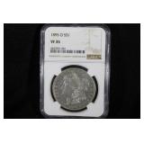 1895 O MORGAN SILVER DOLLAR