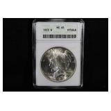 1923 PEACE SILVER DOLLAR
