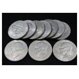 (10) EISENHOWER DOLLARS - 1971-1978