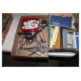 TOOLS, MEASURING TOOLS, PORCELAIN KNOBS