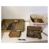 LEATHER CRAFTING TOOLS AND STAMPS