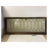 LEAD PANE GLASS WINDOW