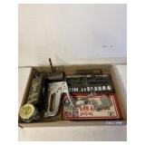 SOCKETS, STAPLE GUN, DRILL BITS AND OTHER TOOLS
