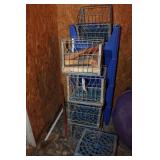 MILK CRATES AND STACKING BINS