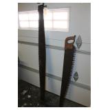 2 HAND SAWS