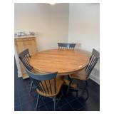 KITCHEN TABLE AND CHAIRS