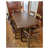 DINING ROOM TABLE WITH CHAIRS