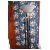FLOOR LAMP WITH DISH SHADE