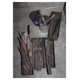 HAND FILES, CLAMP, CHISELS