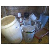 FEEDERS AND WATER DISPENSERS