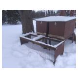 3 OUTDOOR RABBIT ENCLOSURES