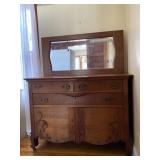 DRESSER WITH MIRROR