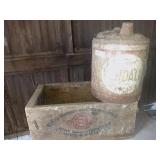 KENDALL LUBRICANT CAN, KILIAN BALL BEARING CRATE