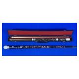 2 VINTAGE BILLIARD CUES