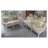 3 PIECE RATTAN PATIO FURNITURE