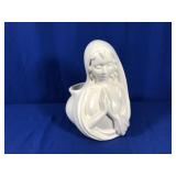 HAEGER MADONNA - LARGER WHITE 1960S PLANTER