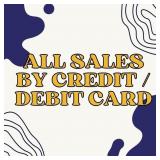 BIDDING INSTRUCTIONS: CREDIT/DEBIT PAYMENT ONLY: